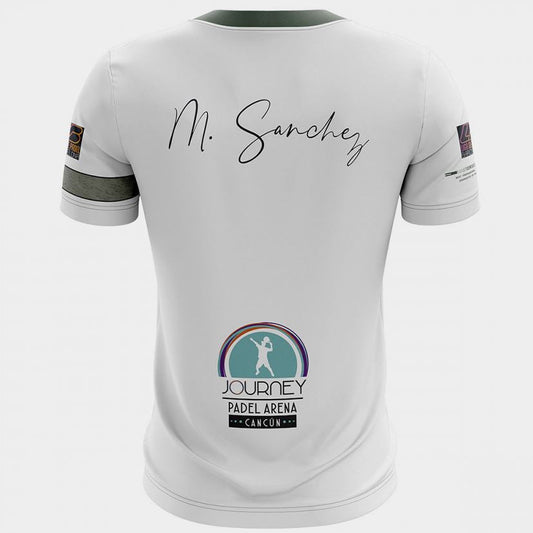 T-shirt Bullpadel Replica Maxi SANCHEZ blanc