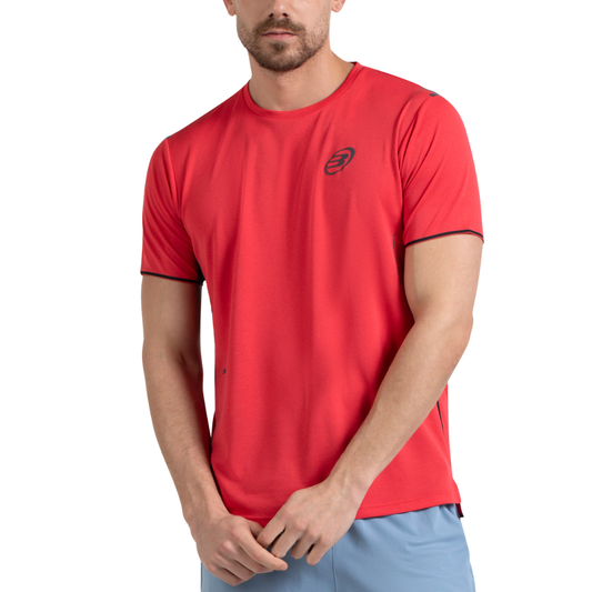 T-shirt Bullpadel Mensa Rouge