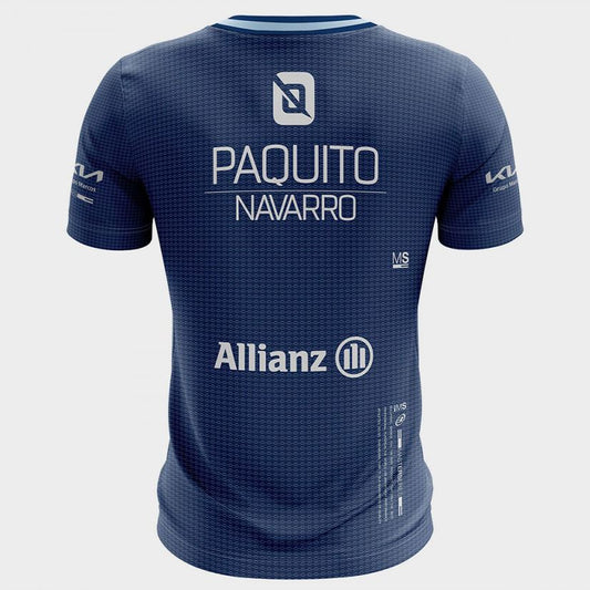 T-shirt Bullpadel Replica PAQUITO NAVARRO Micay bleu marine
