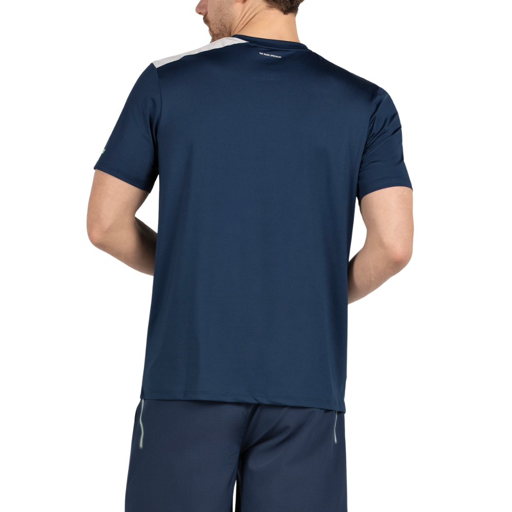 T-shirt Bullpadel Motril Bleu Marine