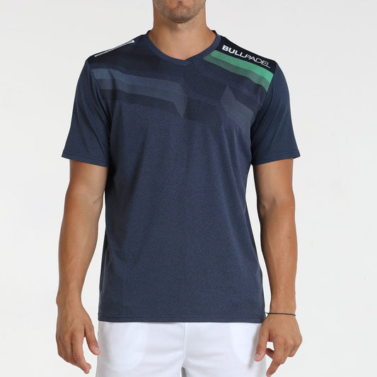 T-shirt Bullpadel Oxear Bleu marine