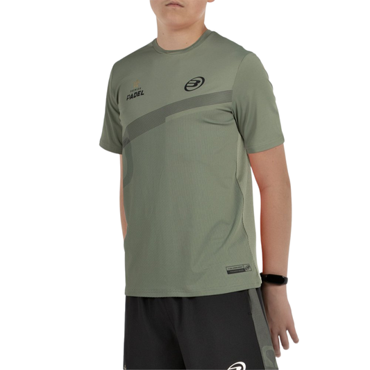 T-shirt Bullpadel Patos Kaki Junior
