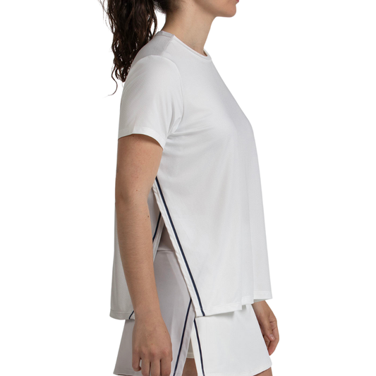 T-shirt Bullpadel Picase Blanc Femme
