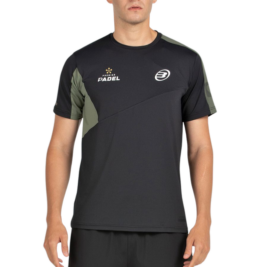 T-shirt Bullpadel Pocate Noir