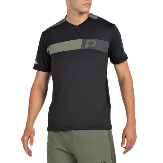 T-shirt Bullpadel Puyo Noir