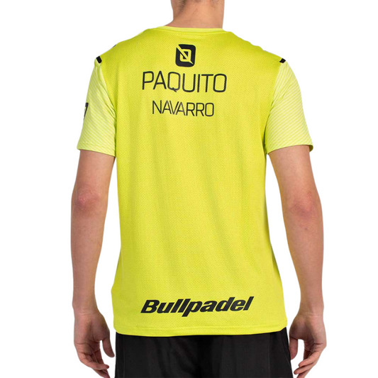 T-shirt Bullpadel Replica Paquito 25V Jaune