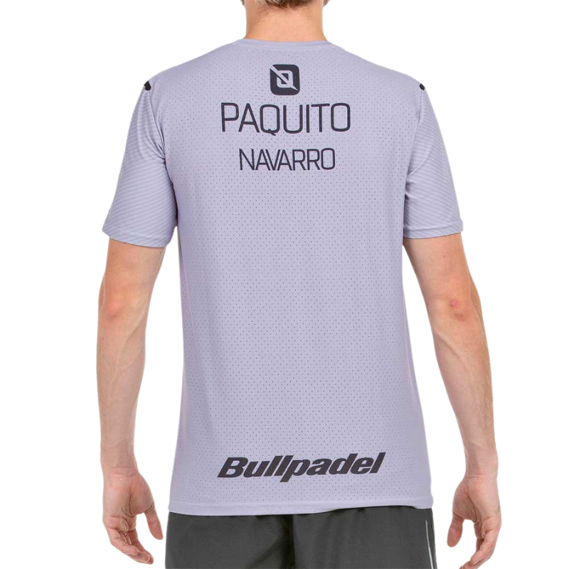 T-shirt Bullpadel Replica Paquito 25V Gris
