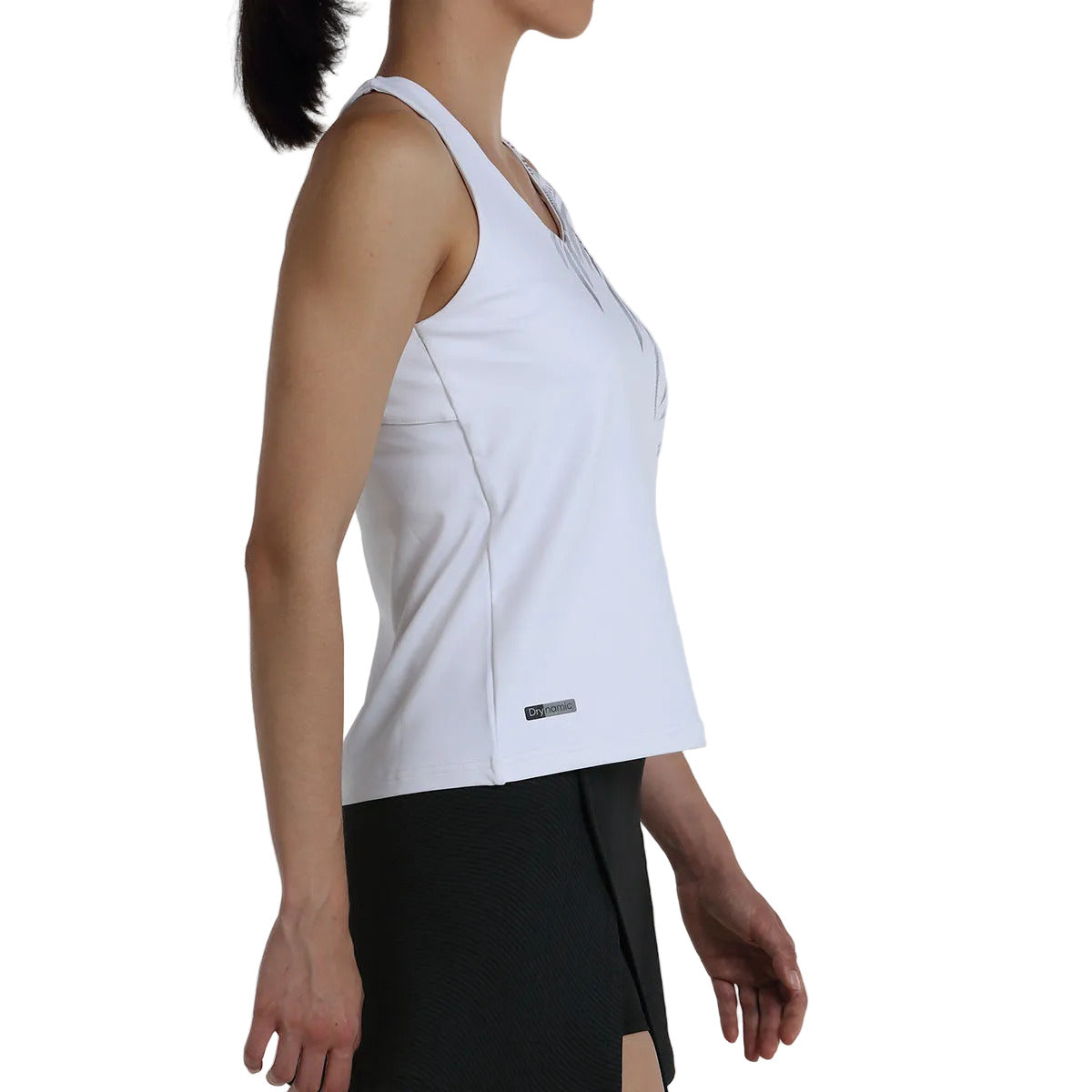 T-shirt Bullpadel Rizon Blanc cote - Esprit Padel Shop