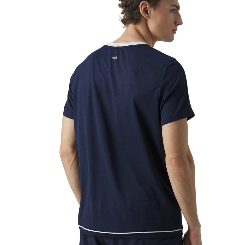 T-shirt Fila Elias Bleu Marine