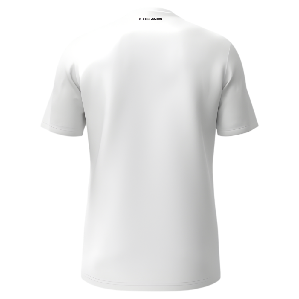 T-shirt Head Club Tech Blanc