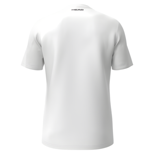 T-shirt Head Club Tech Blanc
