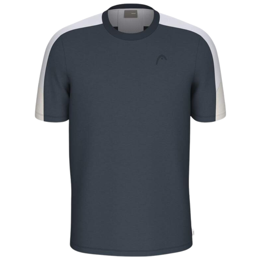 T-shirt Head Play Tech Bleu/Blanc