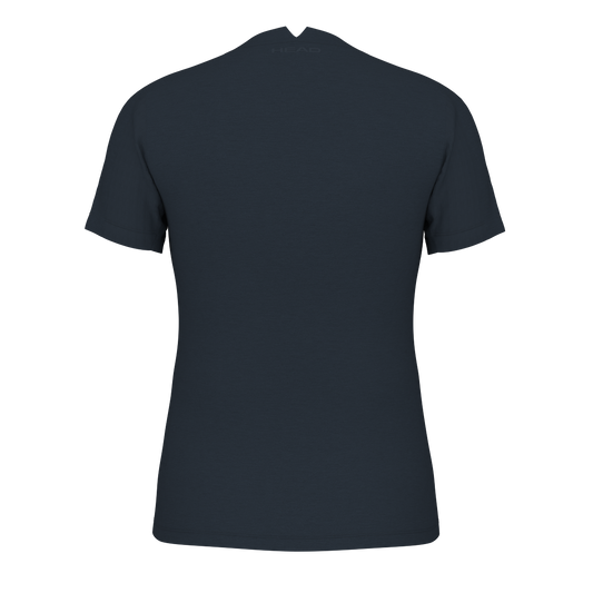 T-shirt Head Play Tech Uni Bleu marine Femme
