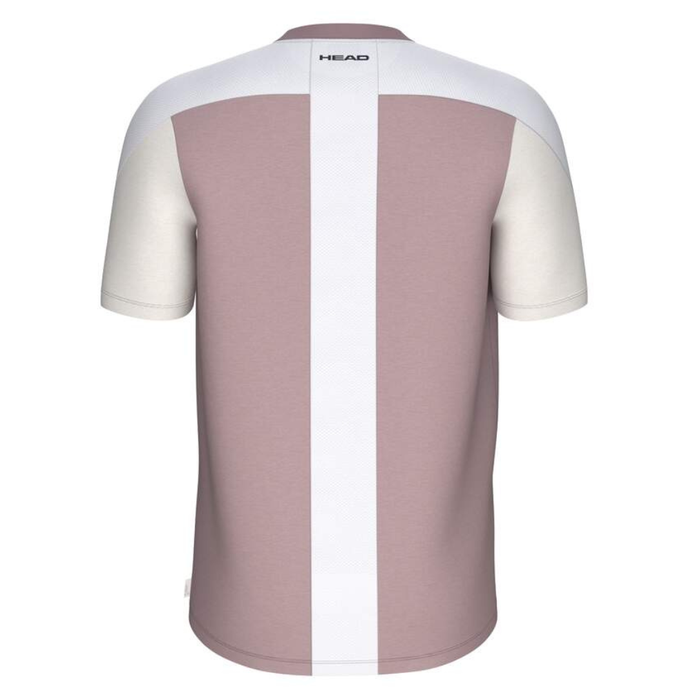 T-shirt Head Play Tech Violet/Blanc