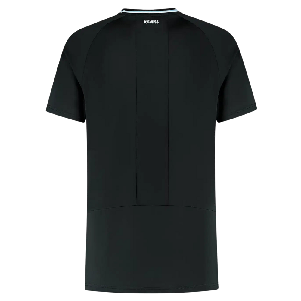 T-shirt K-Swiss Hypercourt Mesh Crew 5 Noir