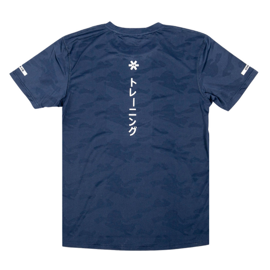 T-shirt Osaka Training Tee Mesh Bleu Marine Homme