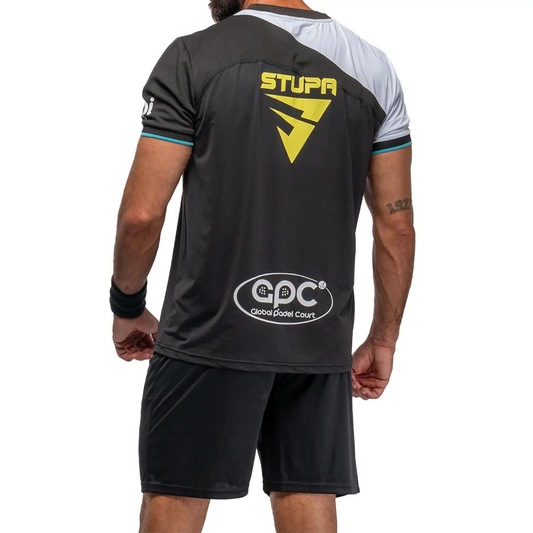 T-shirt Siux Replica Electra Stupa FW24 Noir
