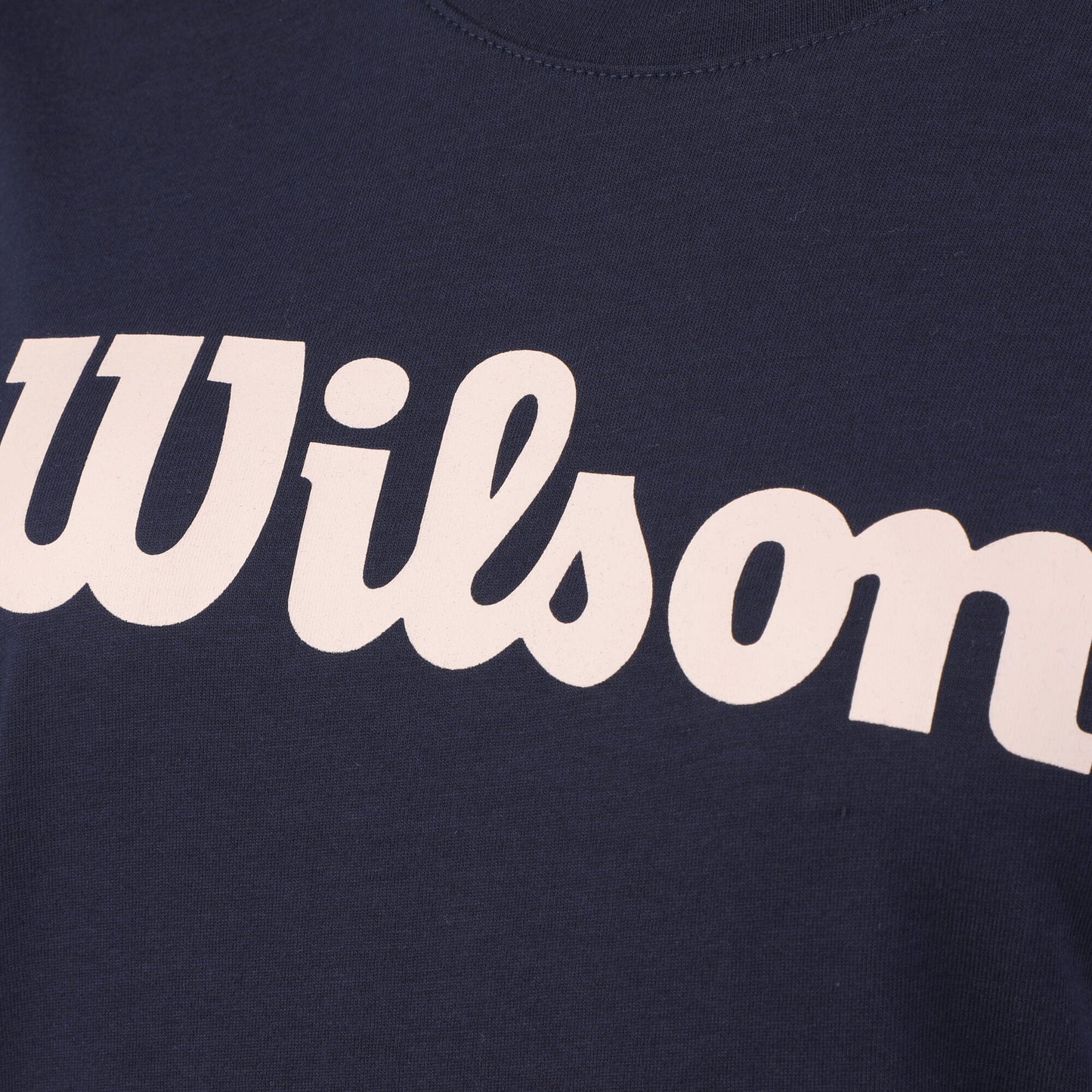 T-shirt Wilson Script Tech Tee Bleu Femme