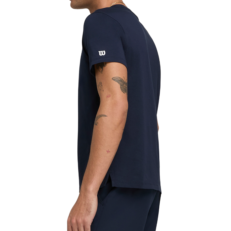 T-shirt Wilson Team Graphic Tee Bleu Marine