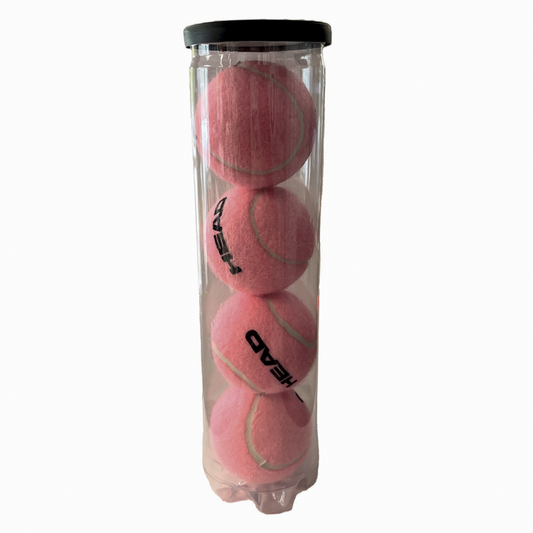 Tube de 4 balles Head Rose