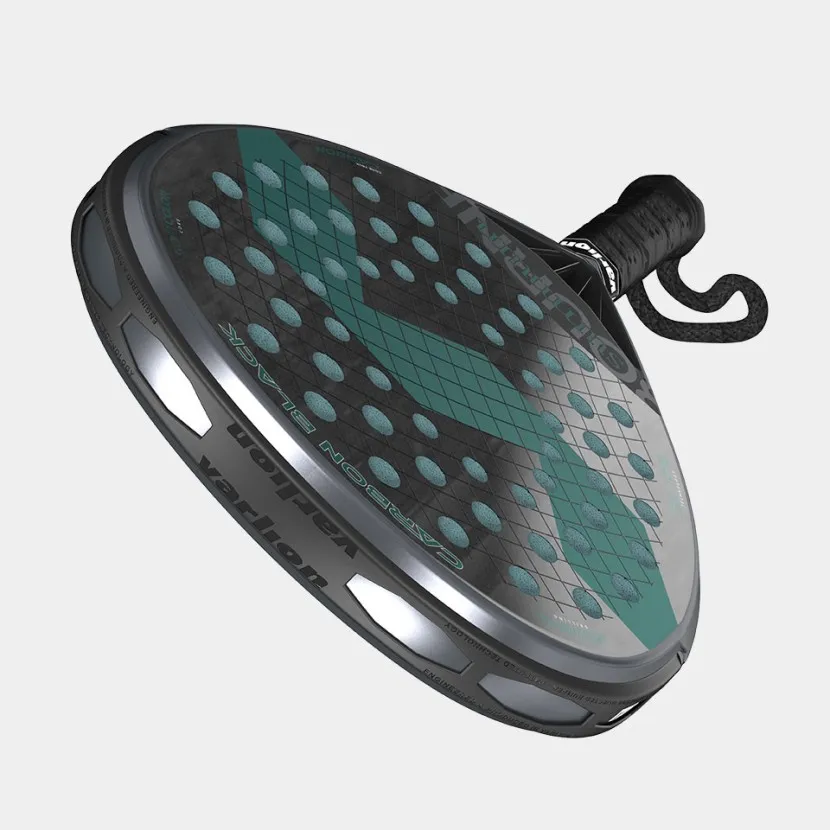 Raquette de padel Varlion Bourne Summum Carbon Black 2023
