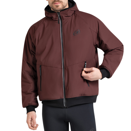 Veste Réversible Bullpadel Ember Noir/Marron