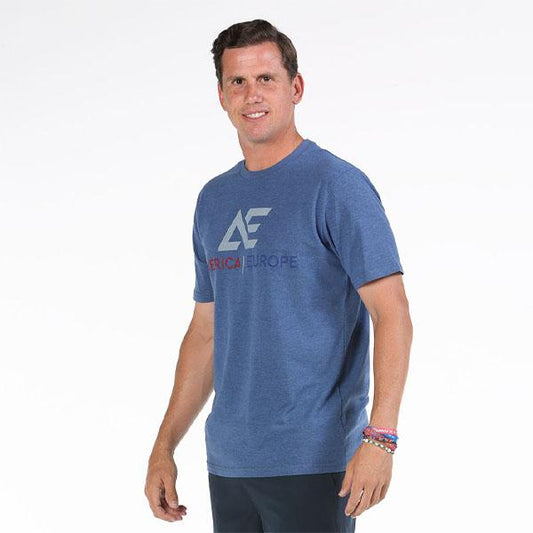 T-shirt Bullpadel Hacari bleu America | Europe