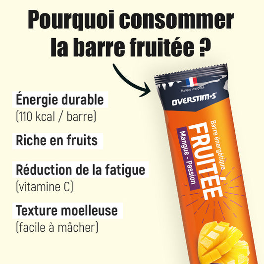 Barre fruitée Overstim.s Mangue Passion