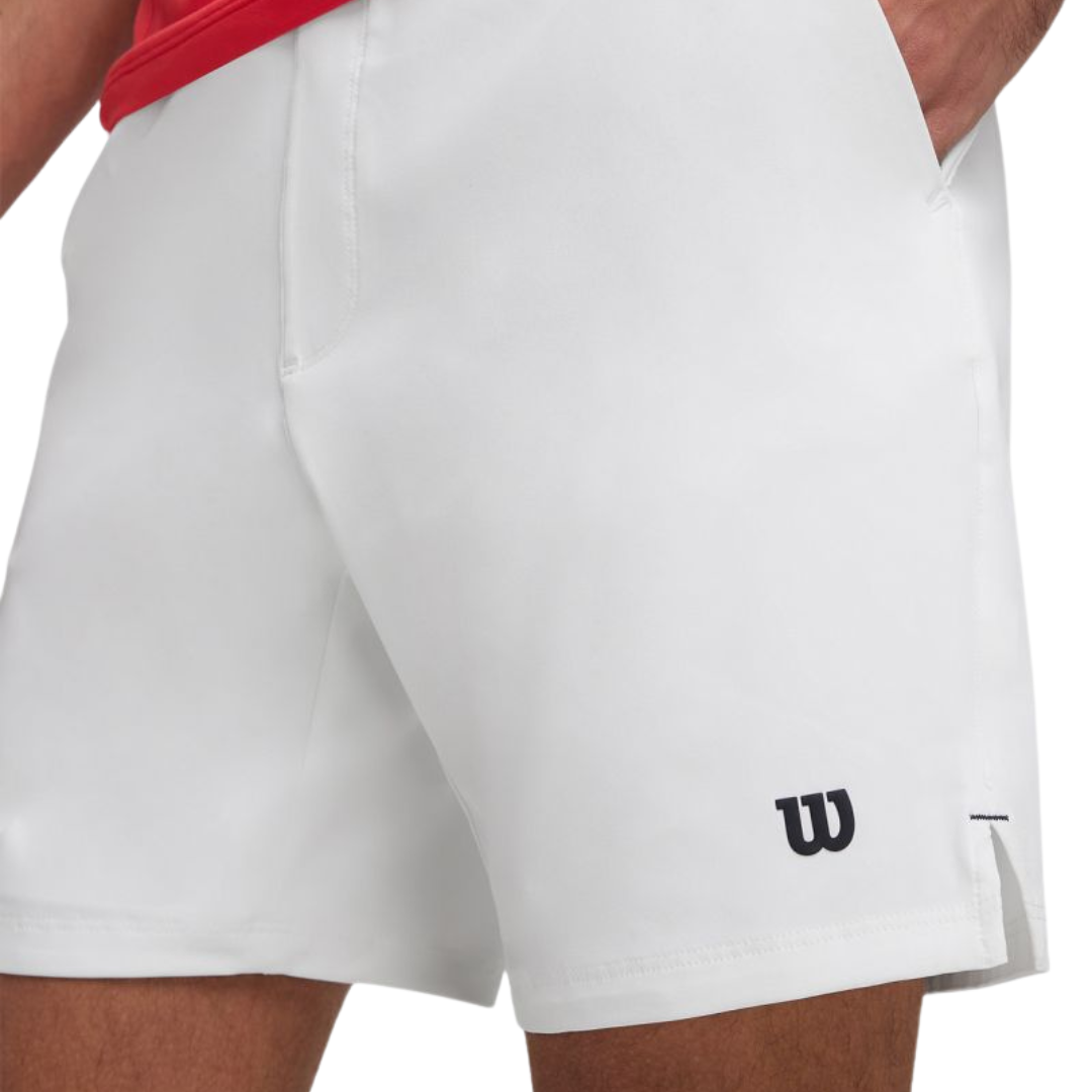 Short Wilson Team 7" Blanc