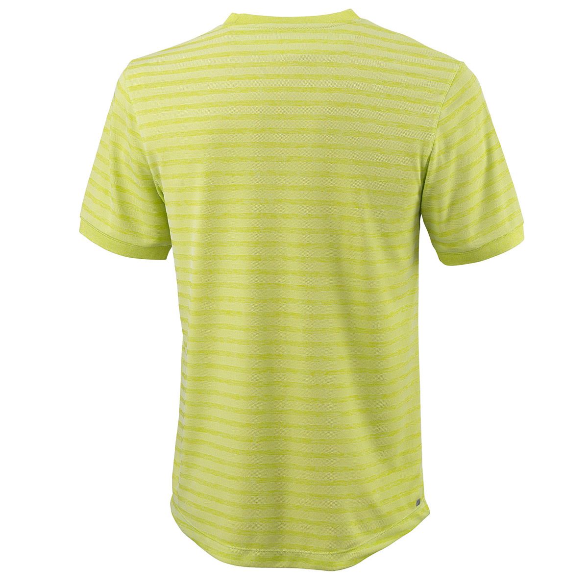 T-shirt Wilson Stripe Crew Jaune