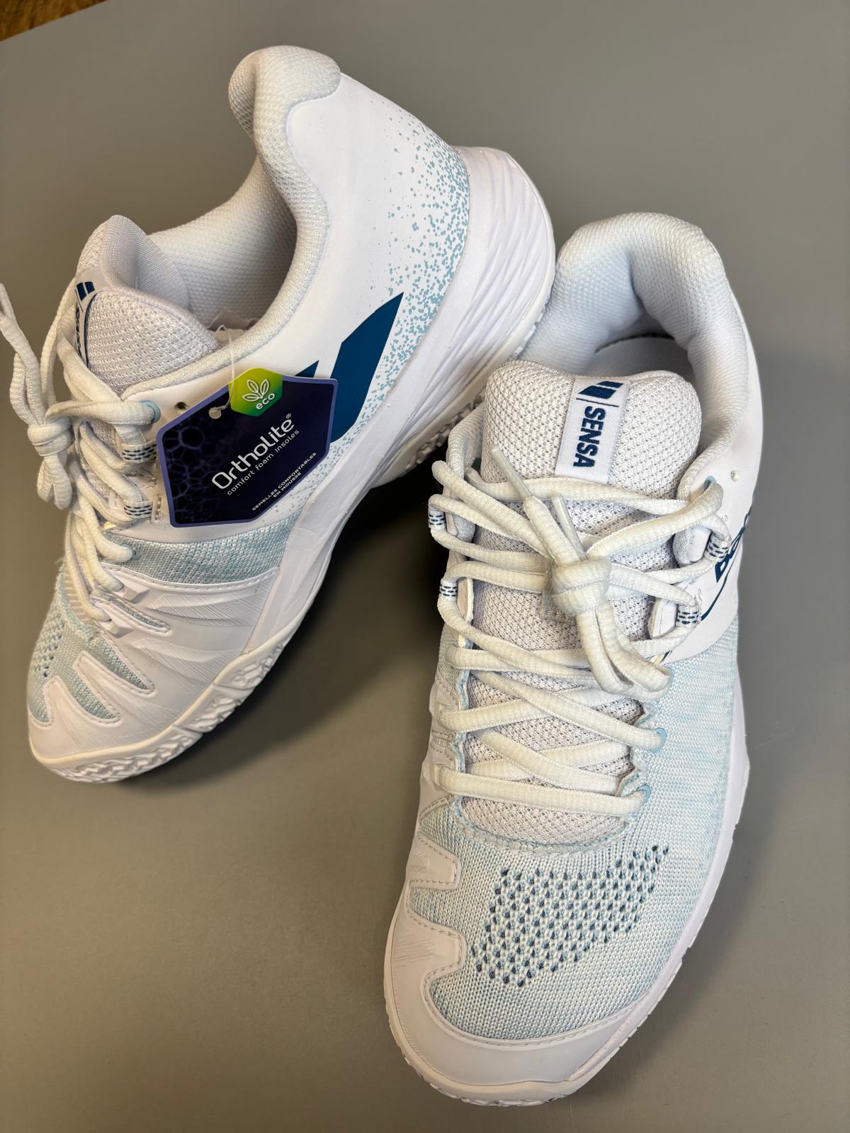 Chaussures de padel Femme Babolat Sensa Blanc/Bleu