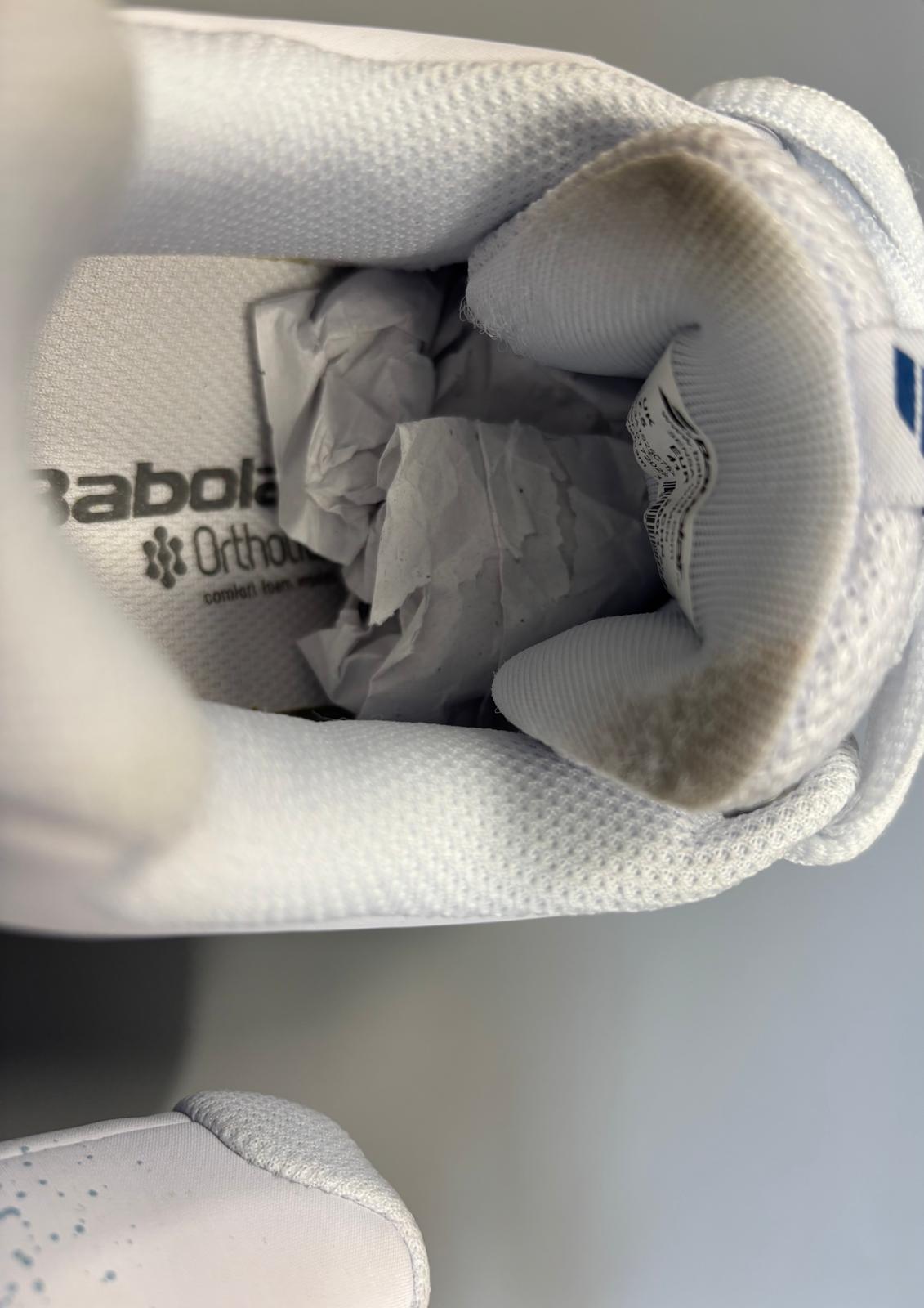 Chaussures de padel Femme Babolat Sensa Blanc/Bleu