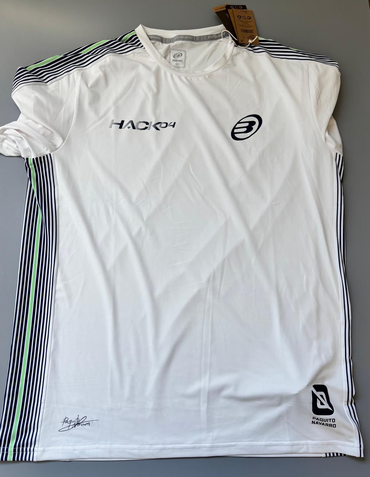 T-shirt Bullpadel Replica Paquito 26V Blanc - L