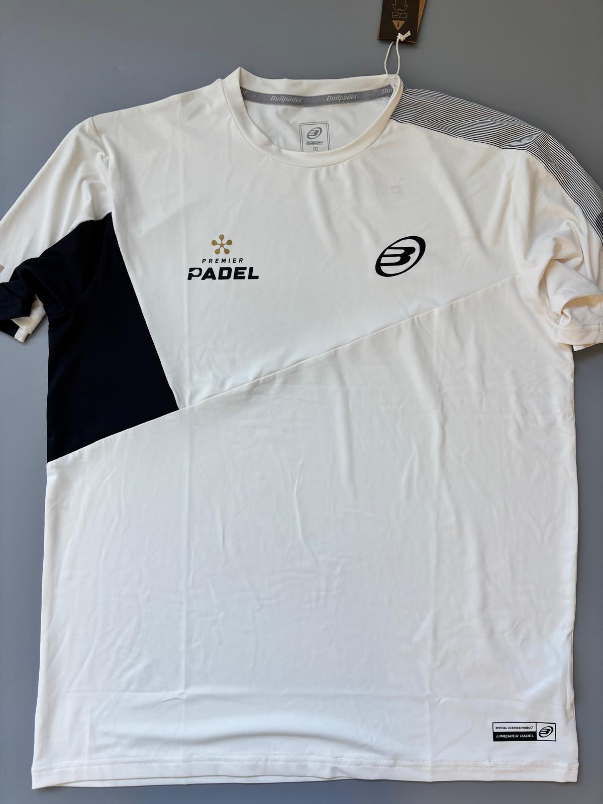T-shirt Bullpadel Pocate Blanc - L