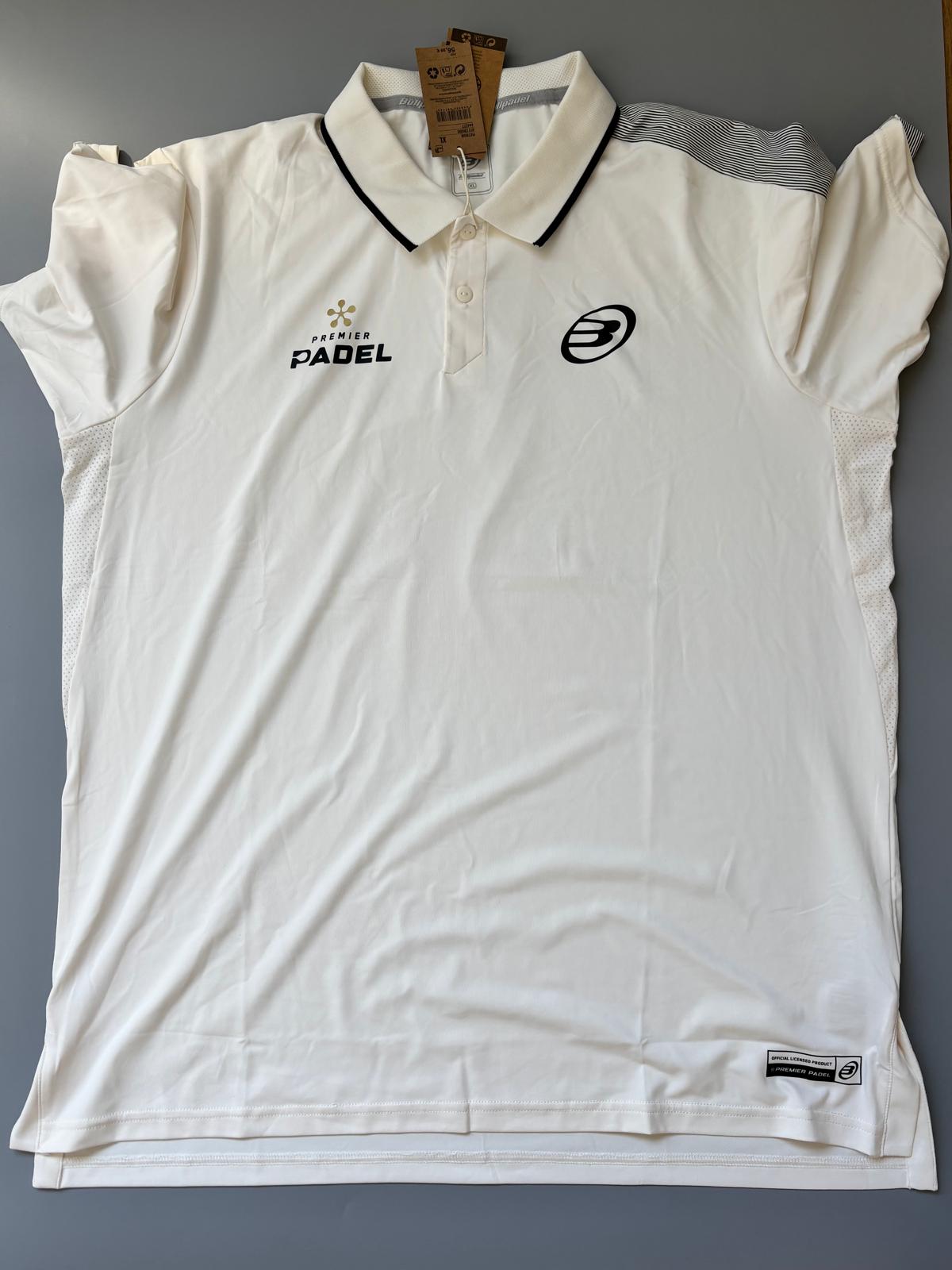 Polo Bullpadel Patron Blanc - XL
