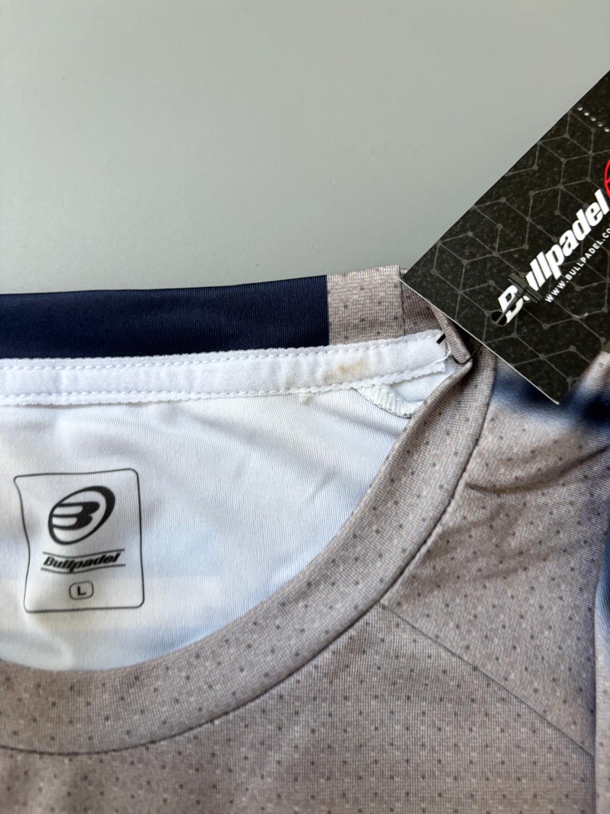 T-shirt Bullpadel Replica Chingotto Montse Gris - L