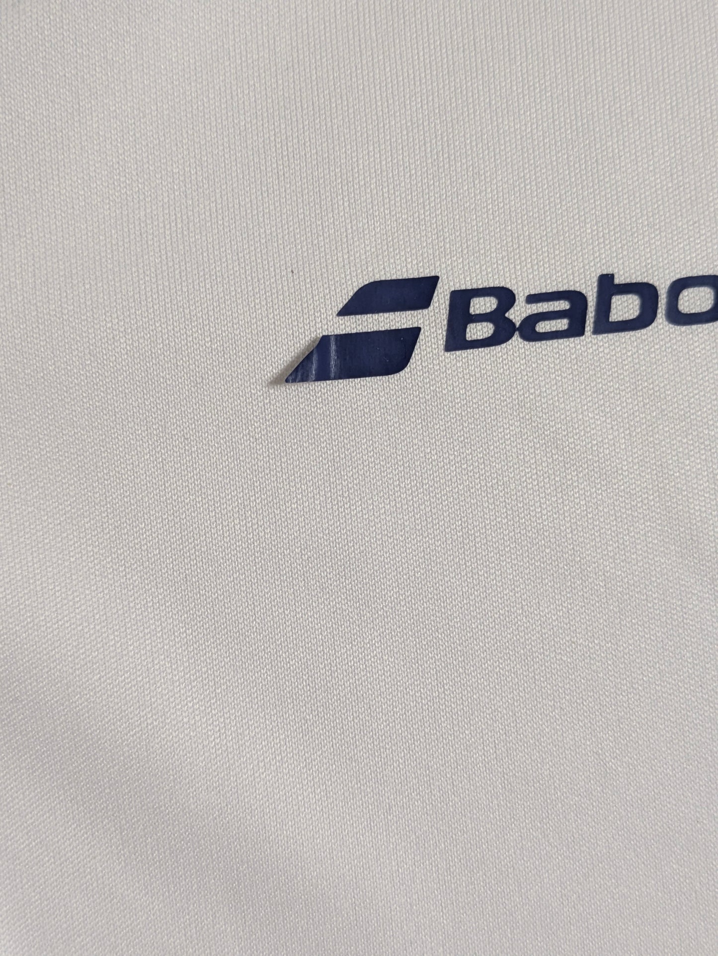 T-shirt Babolat Play Crew Neck Tee Blanc - M