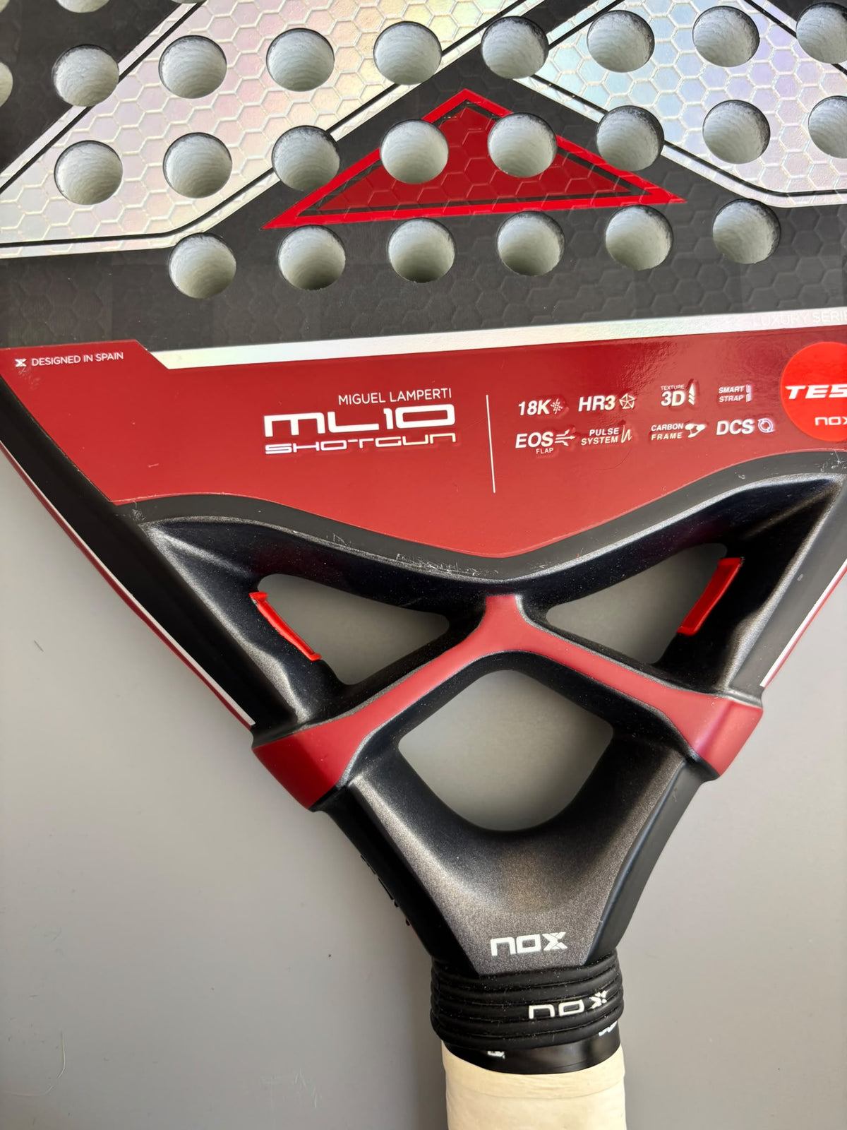 Raquette de padel Nox ML10 Shotgun 18K Luxury Series 2024