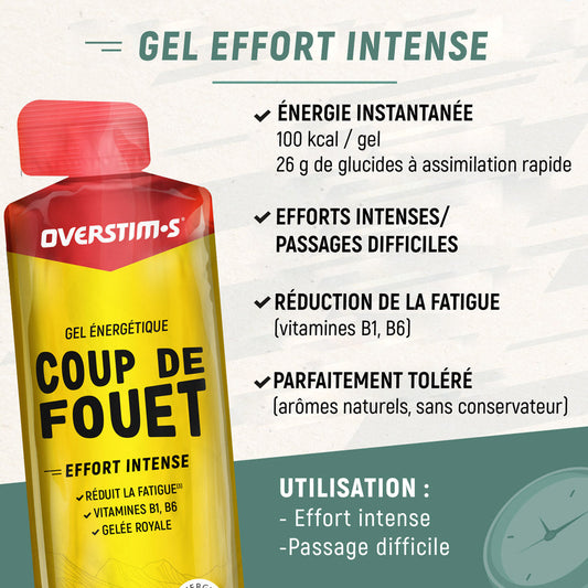 Gel énergétique Overstim.s Coup de fouet Cola