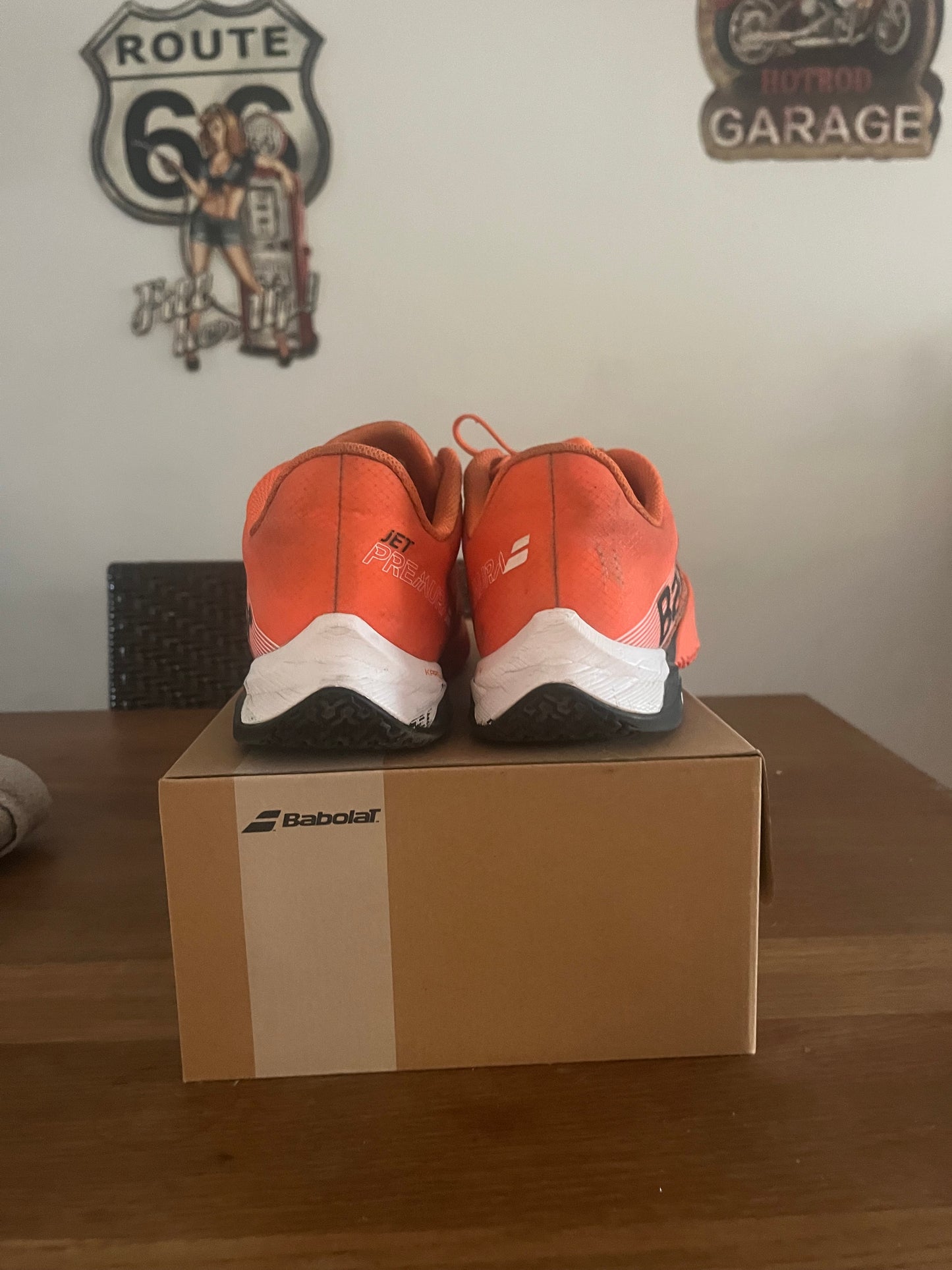 Chaussures de padel Homme Babolat Jet Premura 2 Orange/Noir