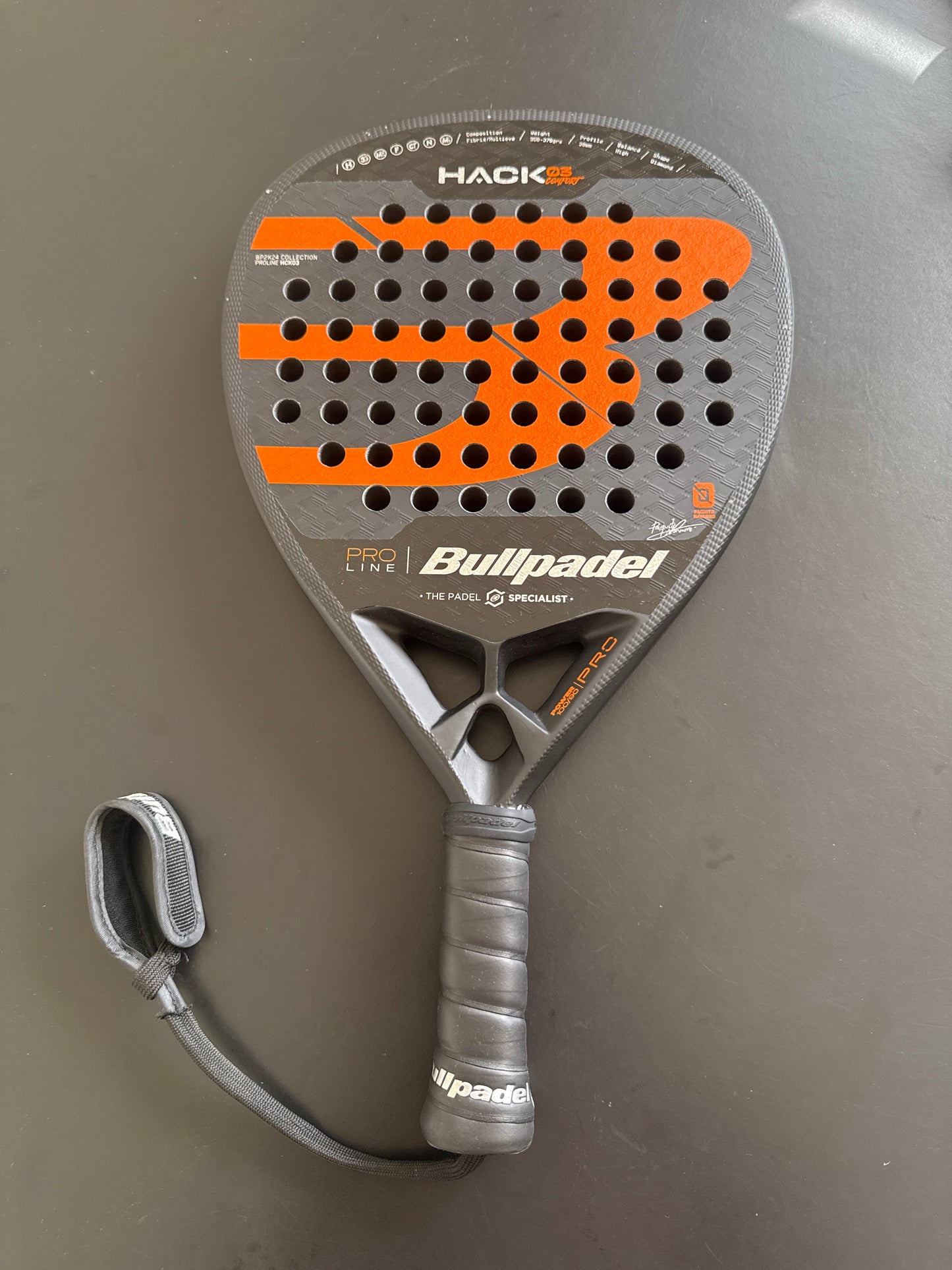 Raquette de padel Bullpadel Hack 03 Comfort 2024