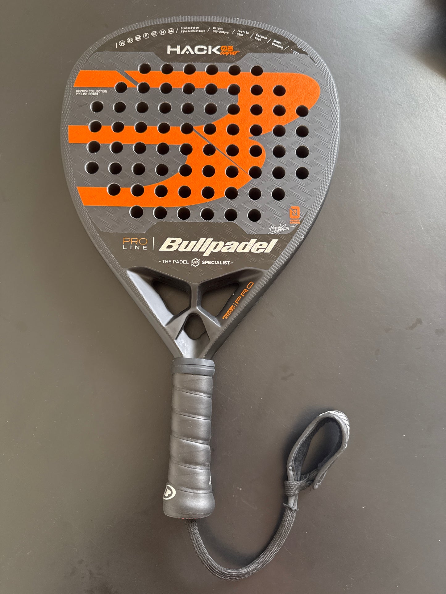 Raquette de padel Bullpadel Hack 03 Comfort 2024