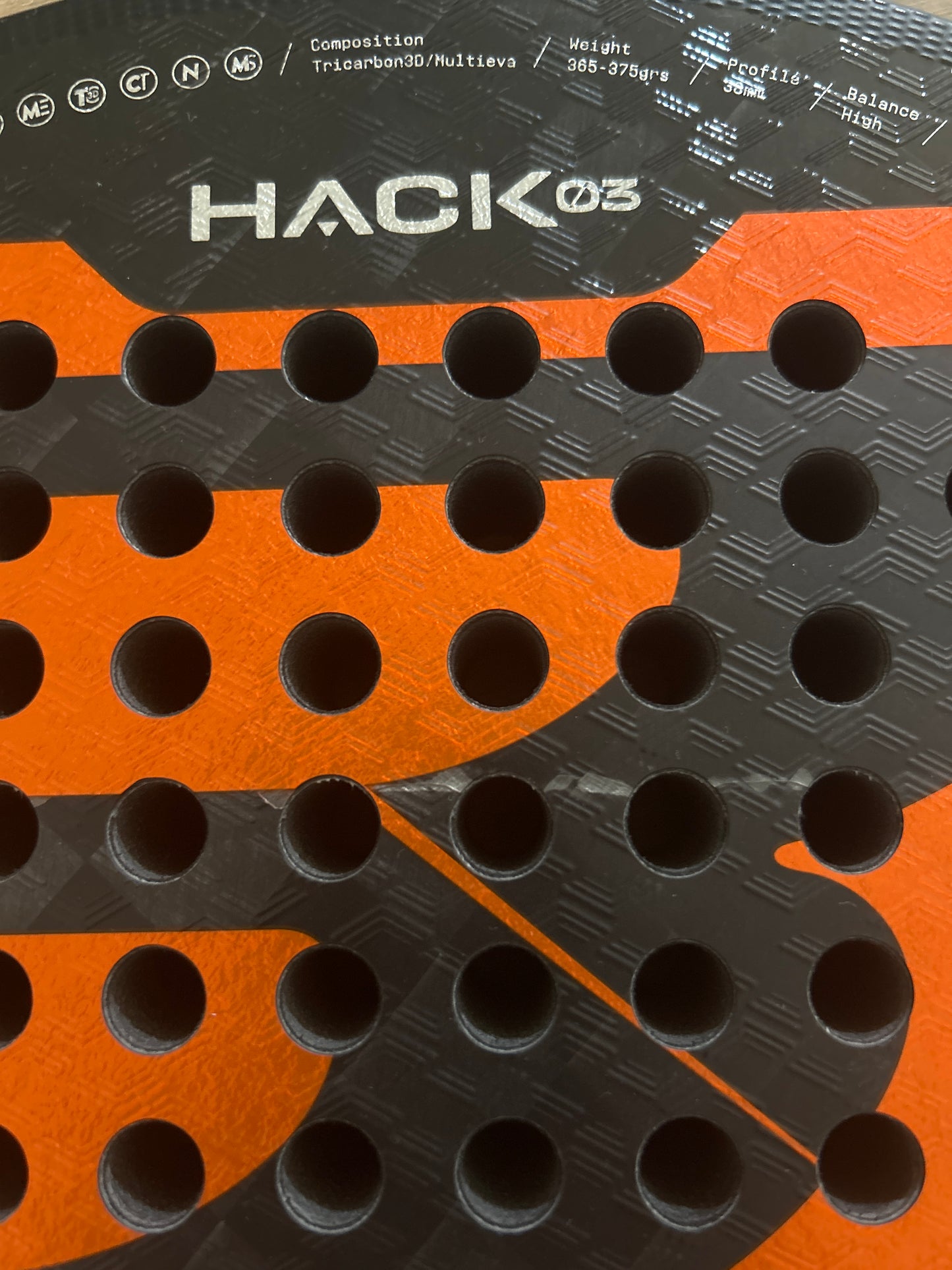 Raquette de padel Bullpadel Hack 03 2024