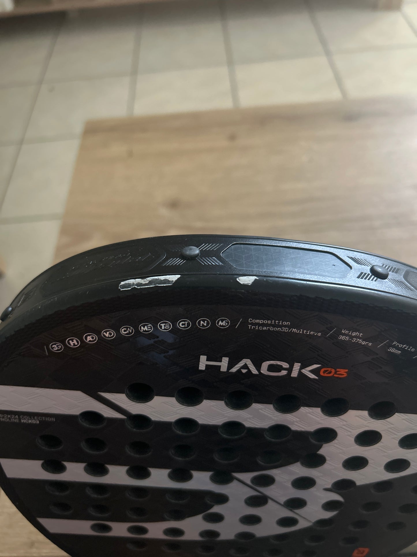 Raquette de padel Bullpadel Hack 03 2024