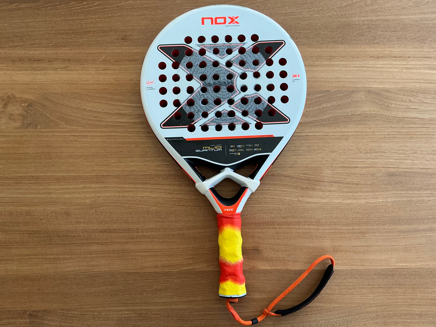RAQUETTE DE TEST - Raquette de padel Nox ML10 Quantum 3k By Miguel Lamperti 2025