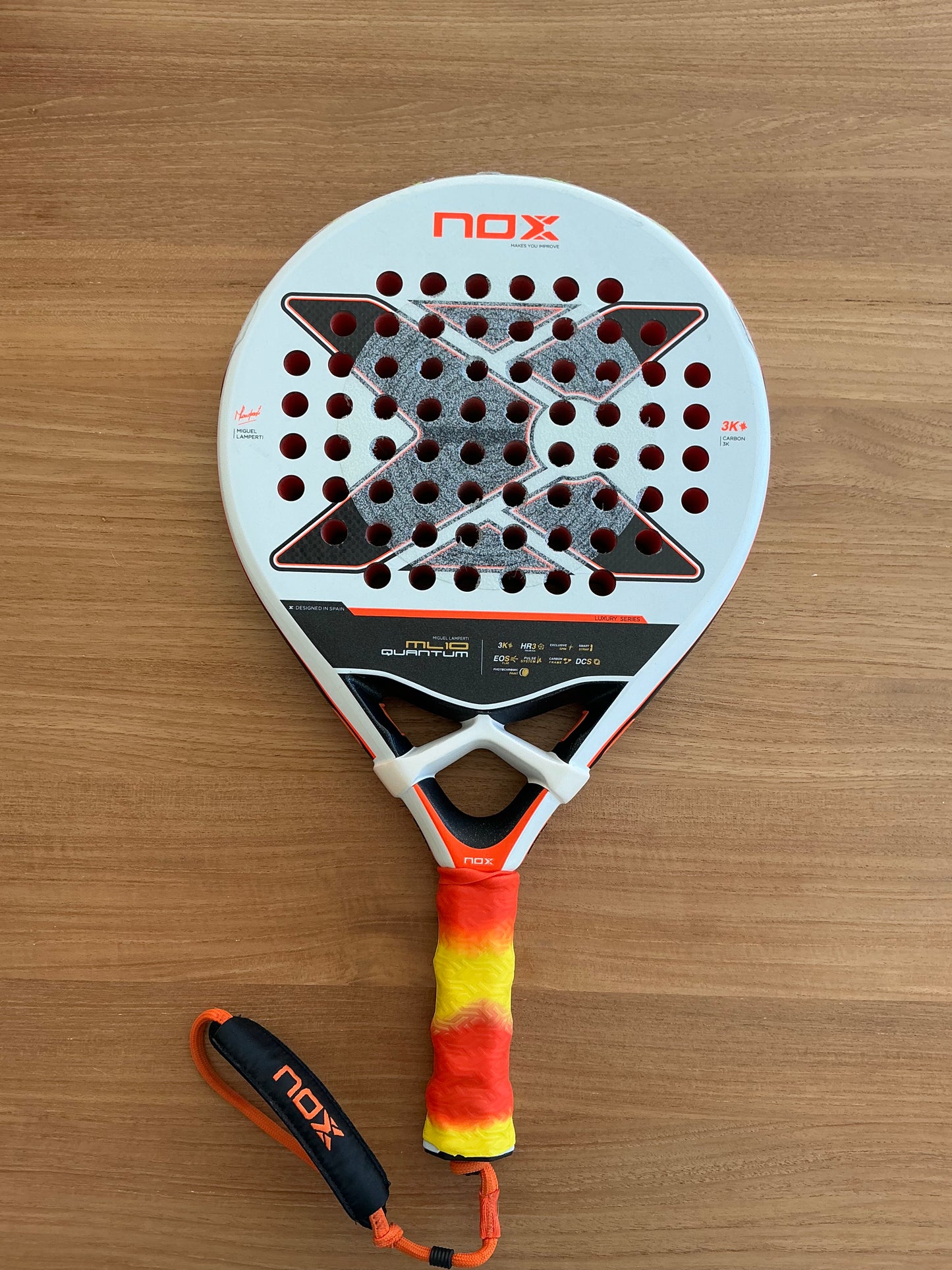 RAQUETTE DE TEST - Raquette de padel Nox ML10 Quantum 3k By Miguel Lamperti 2025