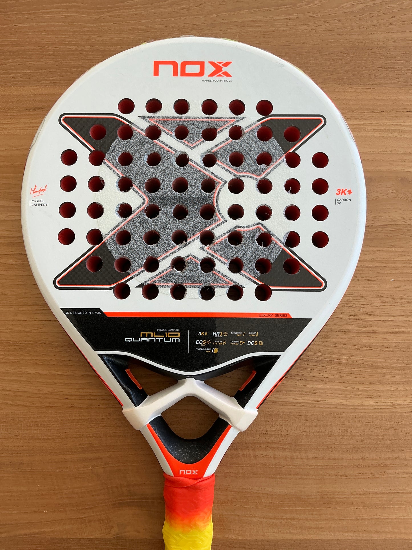 RAQUETTE DE TEST - Raquette de padel Nox ML10 Quantum 3k By Miguel Lamperti 2025
