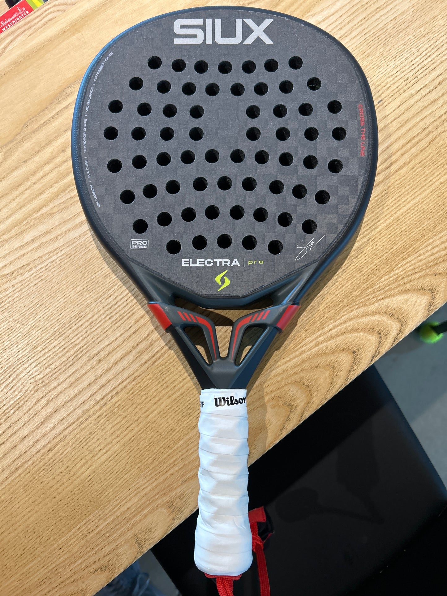 Raquette de padel Siux Electra ST5 Stupa Pro Noir 2026