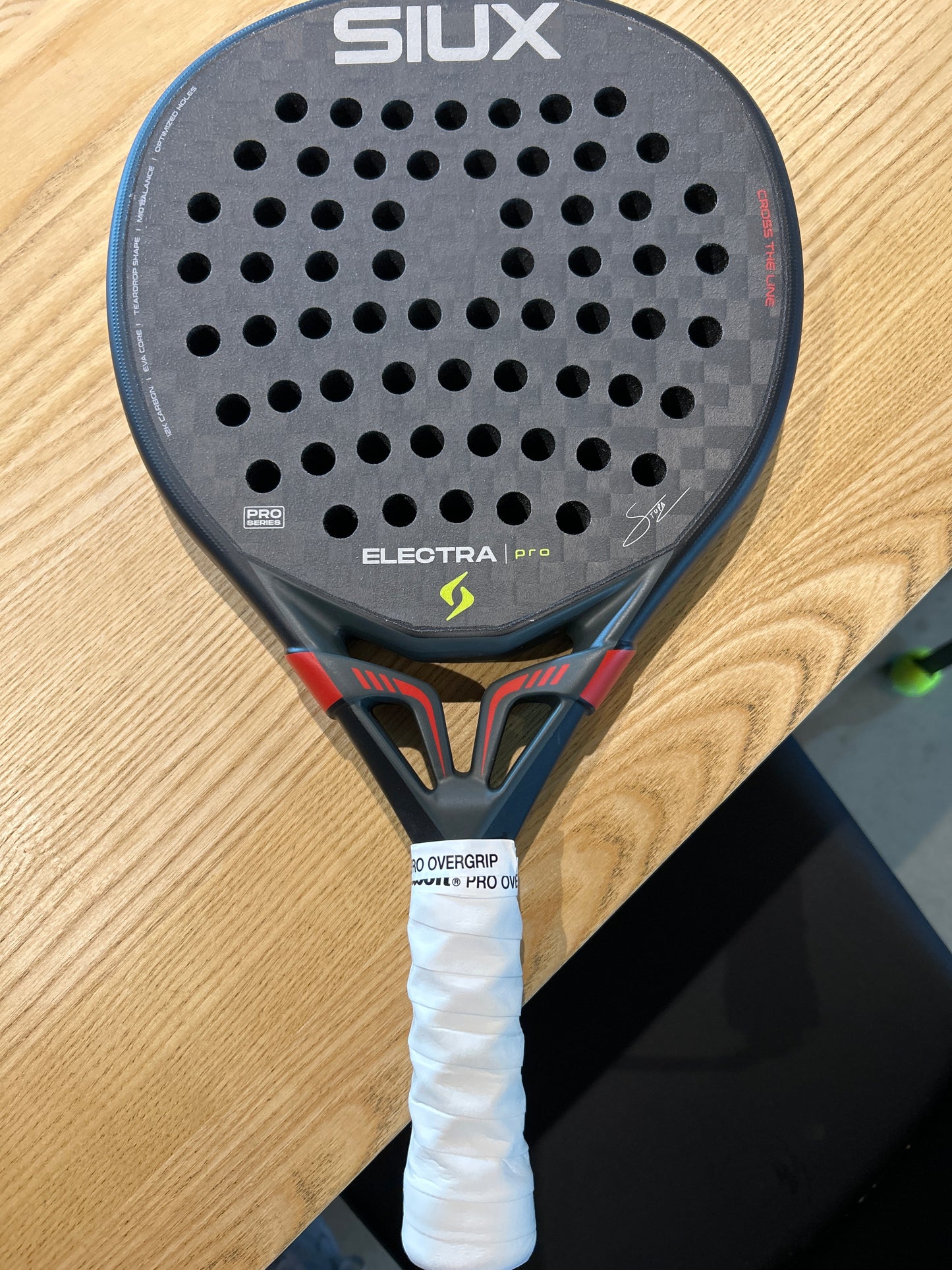 Raquette de padel Siux Electra ST5 Stupa Pro Noir 2026