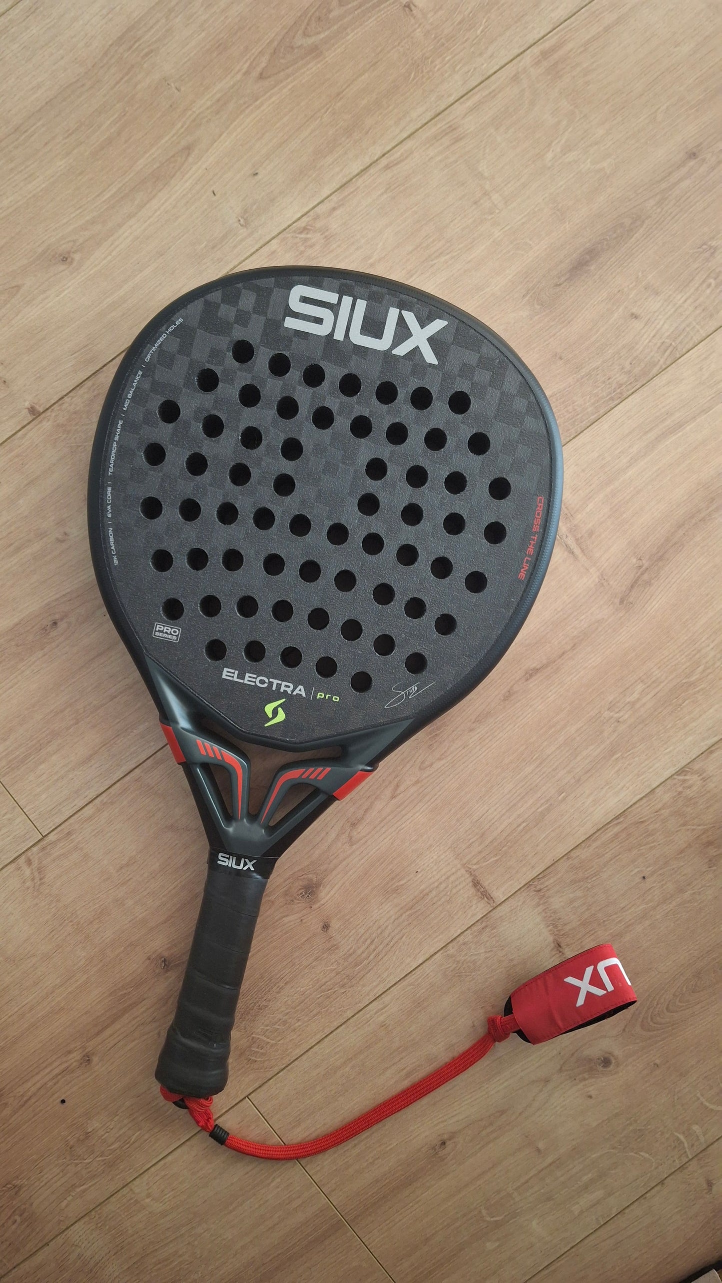 Raquette de padel Siux Electra ST5 Stupa Pro Noir 2026